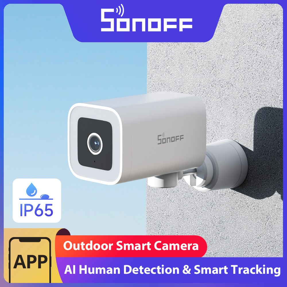 Garden Camera - SONOFF CAM-B1P 2K HD caméra de