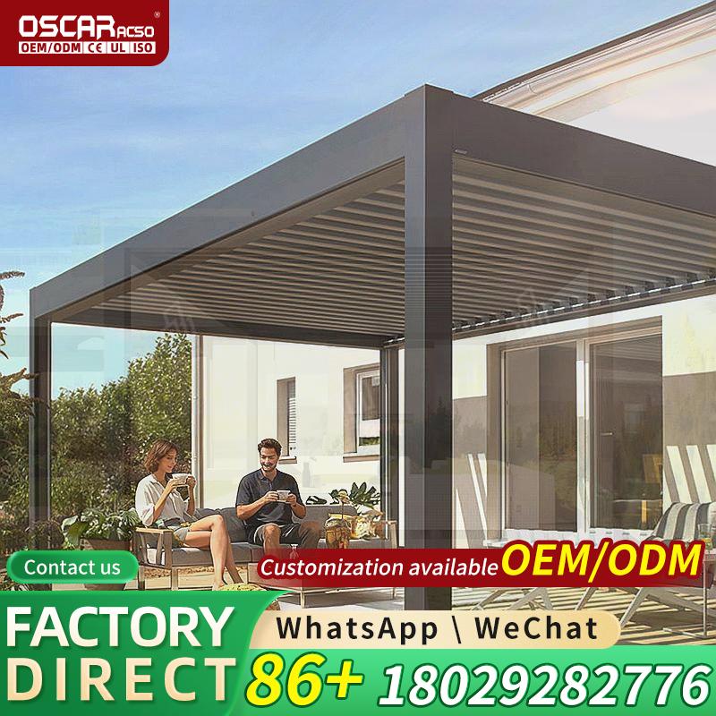 Smart Garden Kit - Pergola bioclimatique en aluminium étanche, kit