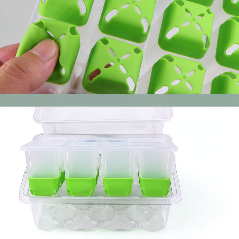 Indoor Garden Kit - Boîte de démarrage en silicone réutilisable,