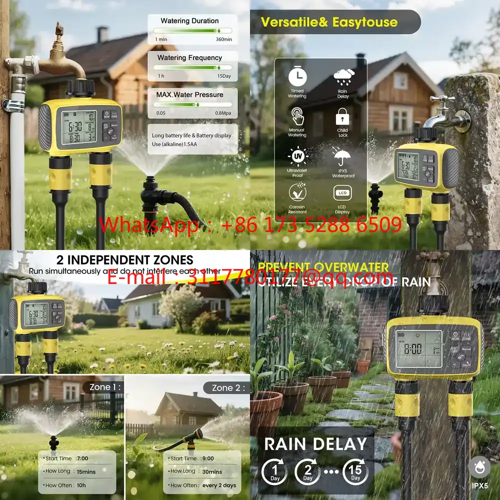 Smart Garden System - WAP01 Minuteur d'irrigation de jardin à