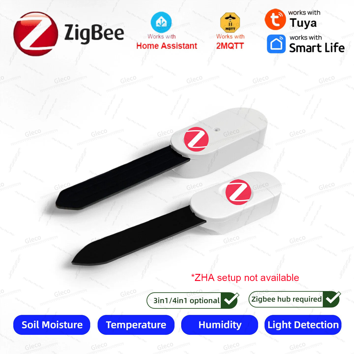 Plant Monitor - Capteur d'humidité du sol Zigbee, testeur