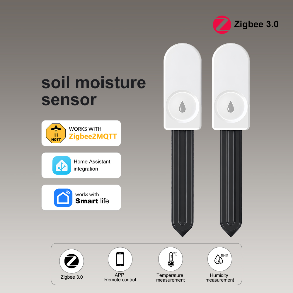 Plant Sensor - Testeur d'humidité du sol ZigBee, hygromètre