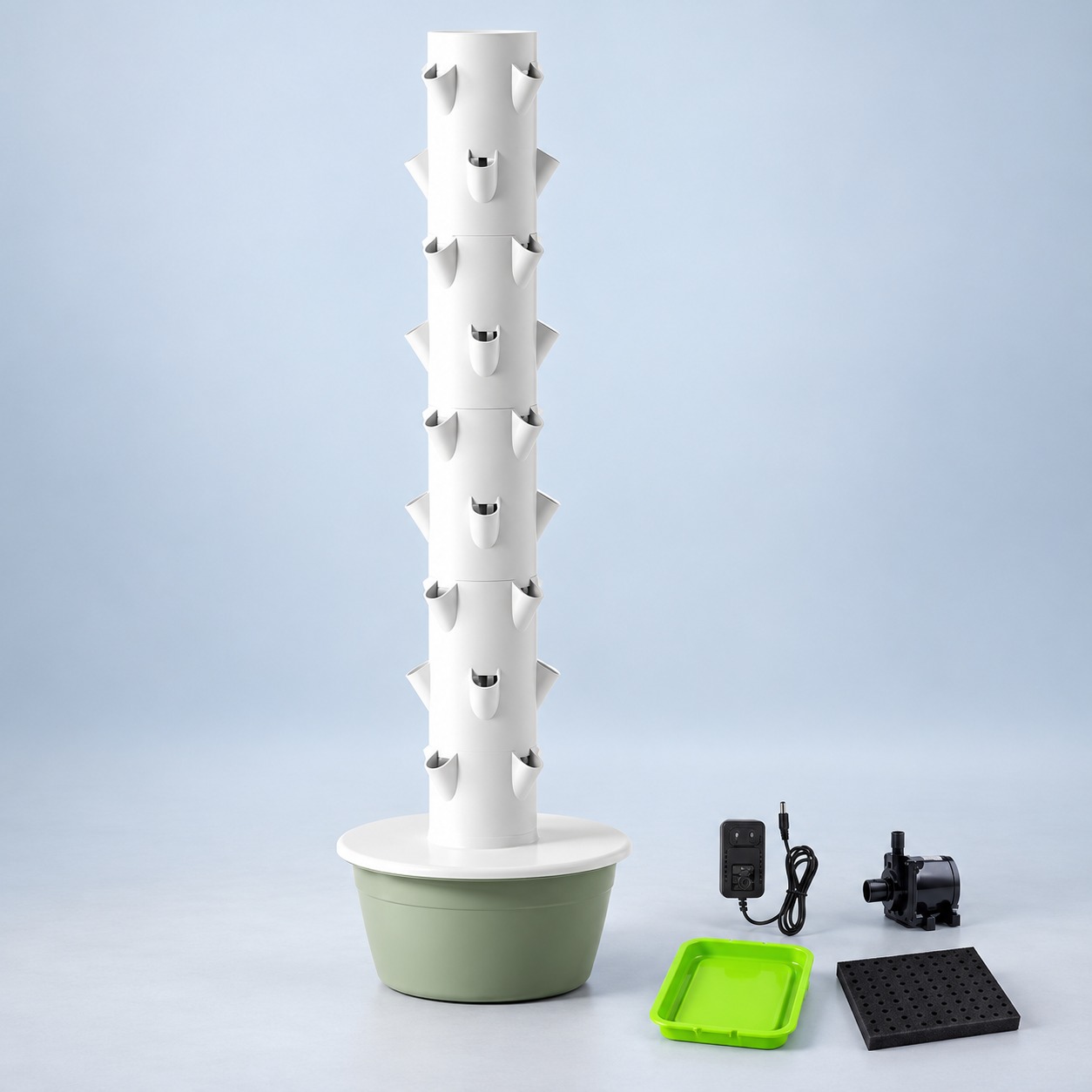 Tour hydroponique à 9 niveaux  - Hydroponic Tower avis et prix