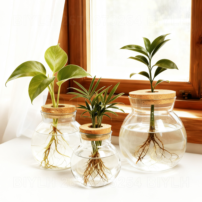 Vase en verre pour plantes hyd - Hydroponic Grow Pod avis et prix