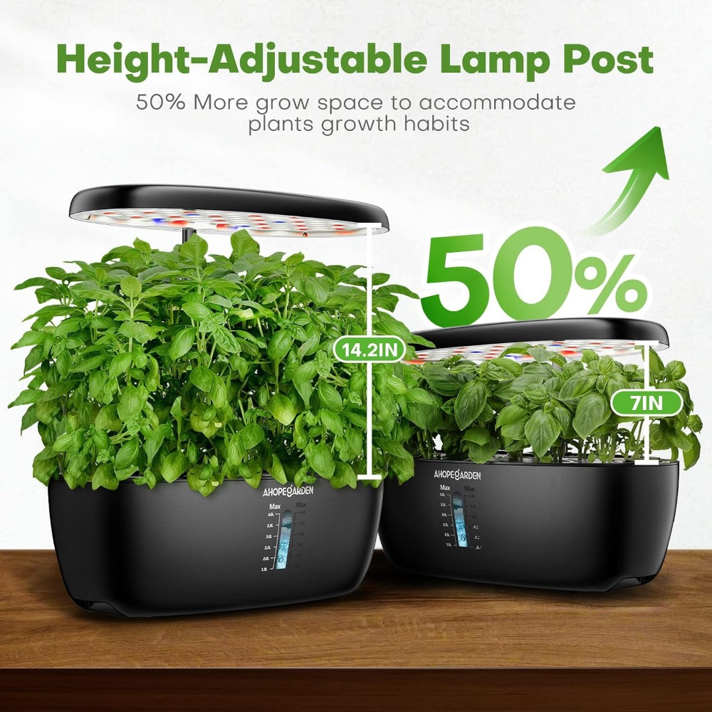 Jardin hydroponique à 12 pots  - Indoor Garden Kit avis et prix
