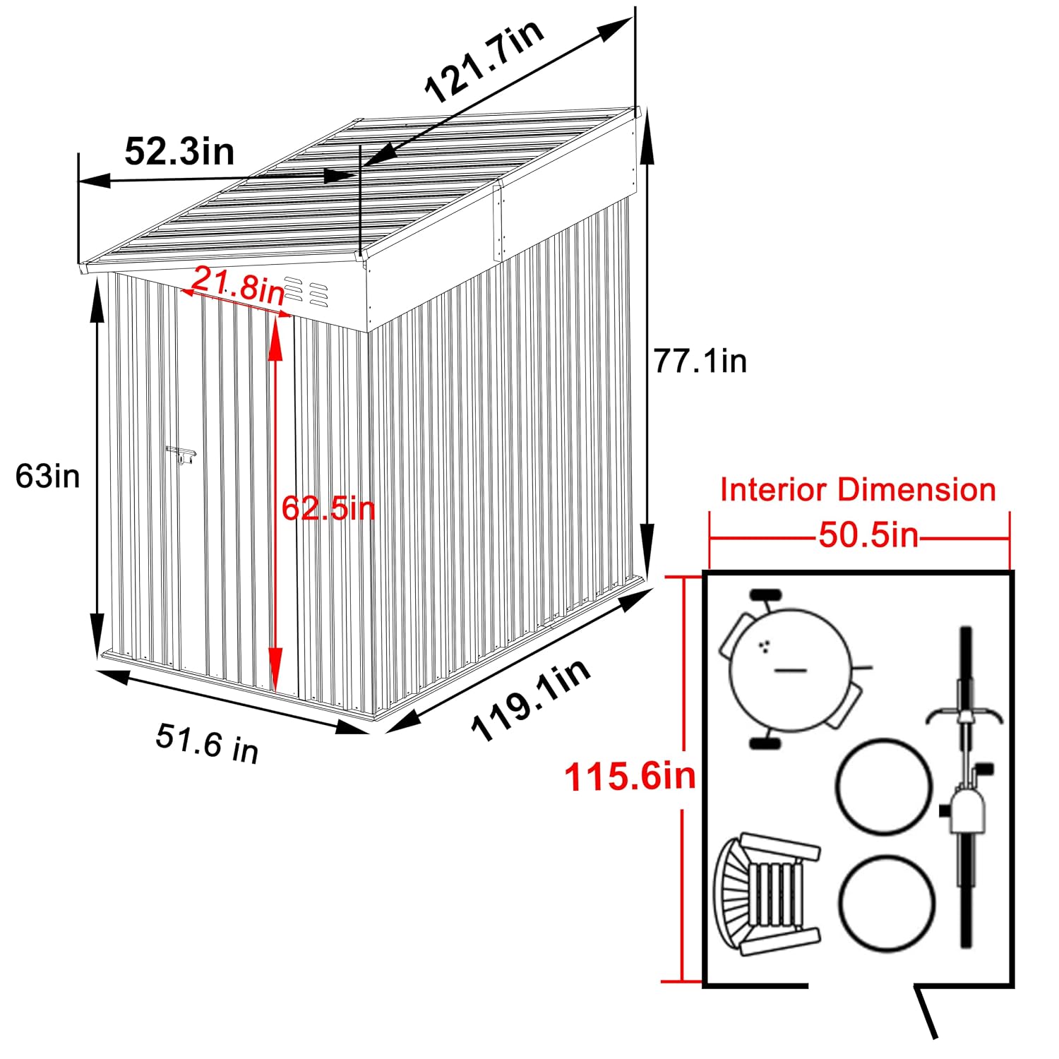 Abri de rangement extérieur 4× - Indoor Garden Kit avis et prix
