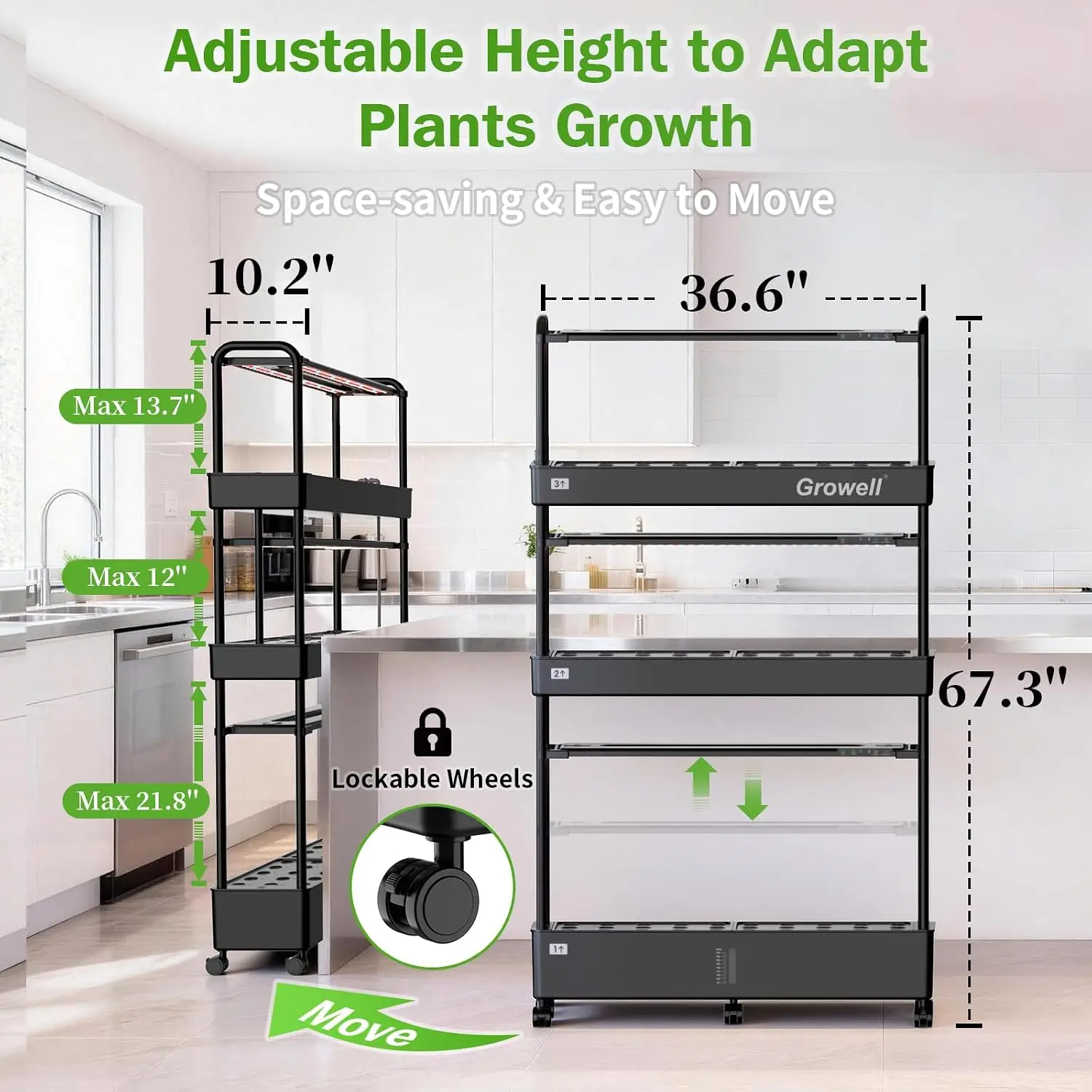 Grand kit de système de cultur - Indoor Garden Kit avis et prix