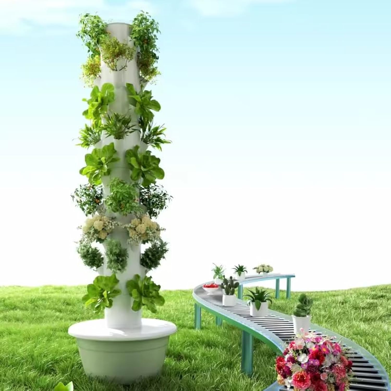 Tour de culture hydroponique v - Hydroponic Tower avis et prix